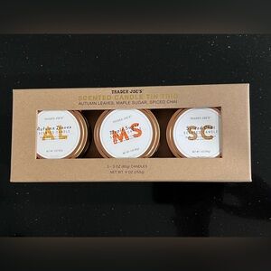 Trader Joe’s Fall Candle Trio New Still Sealed